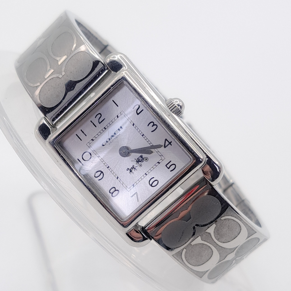 Coach Page Silver Dial Ladies Watch